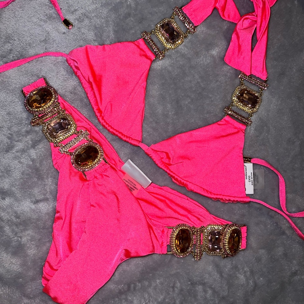 Beach bunny material girl bikini